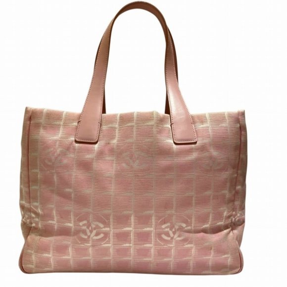 Chanel Travel line Pink NYLON tote - Picture 1 of 9